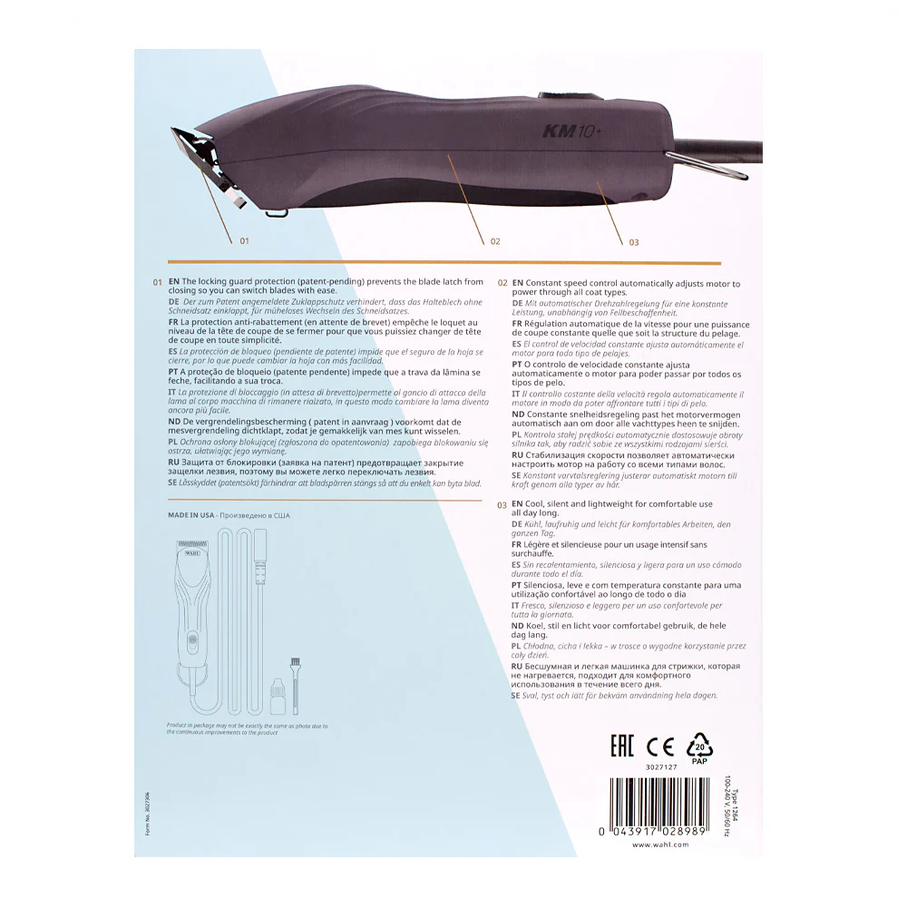 Wahl Pro Pet KM10+  - tosatrice a filo - Image 4