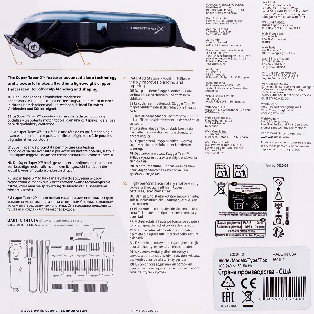 Wahl Super Taper X - tagliacapelli - Image 5