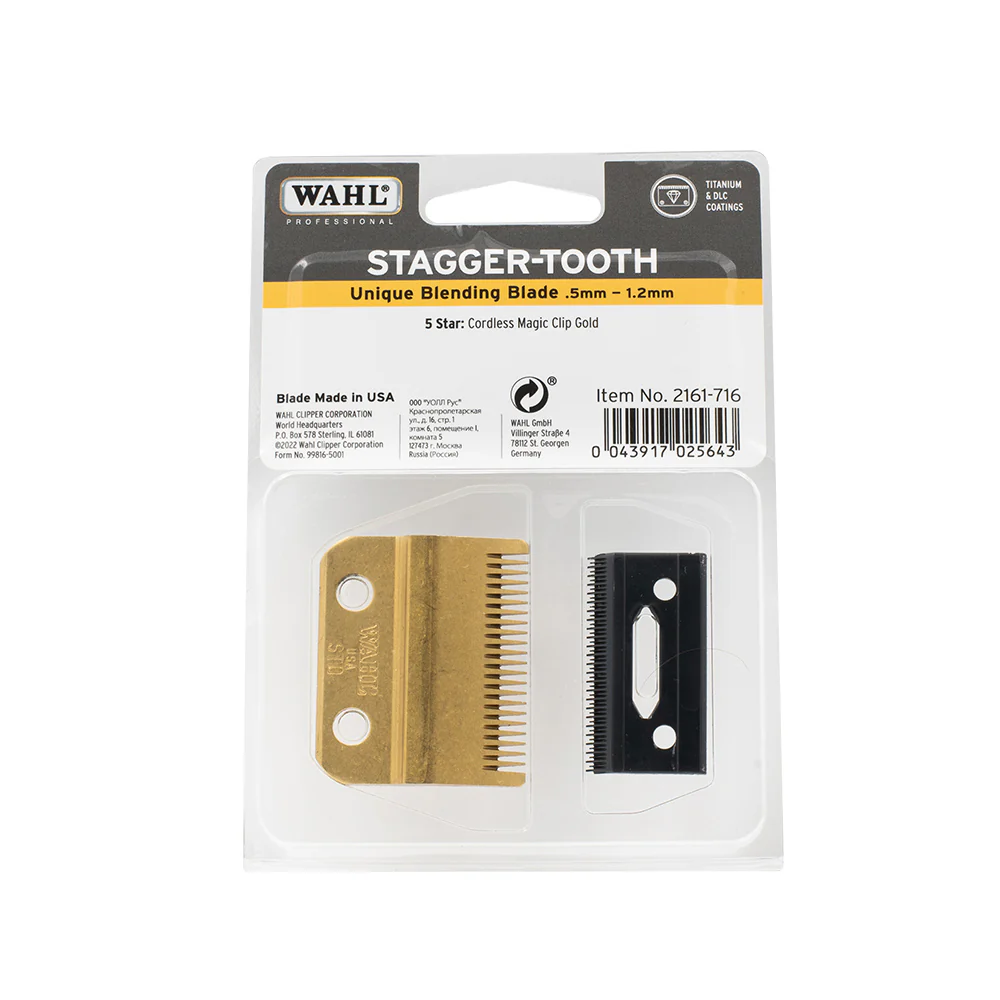 Wahl Stagger Tooth Blade 0.5- 1.2 mm - testina di ricambio - Image 3