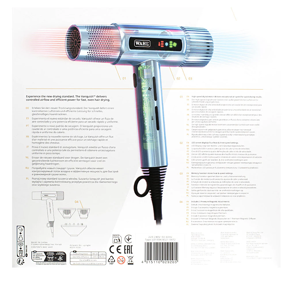 Wahl Vanquish Cool Blue - asciugacapelli - Image 3