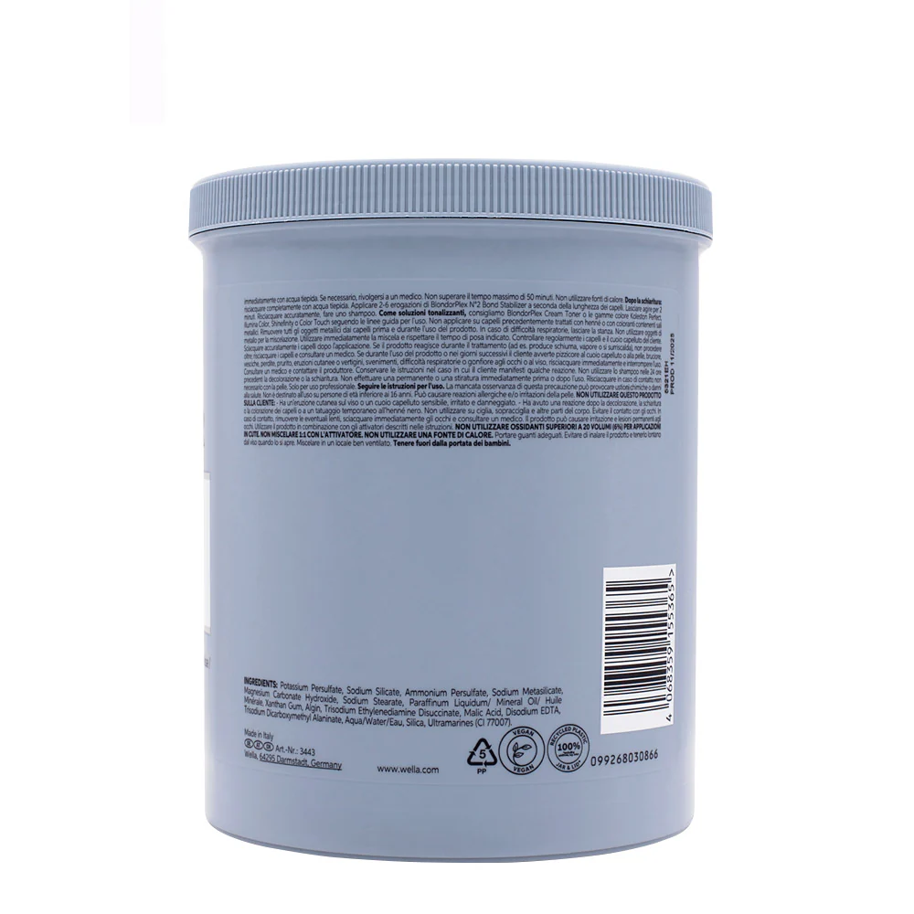 Wella Blondor Plex Multi Blond 800gr - decolorante in polvere - Image 6