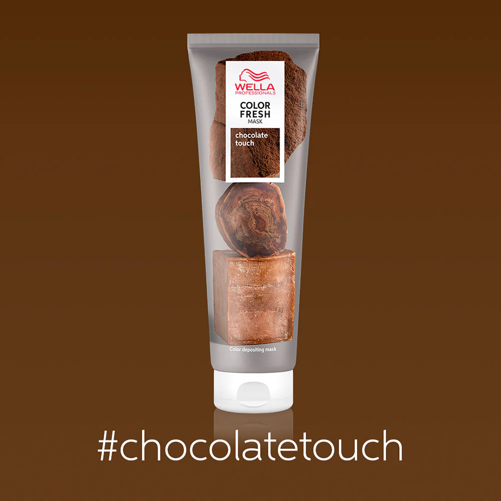 Wella Color Fresh Mask Chocolate 150ml - maschera colorata - Image 3