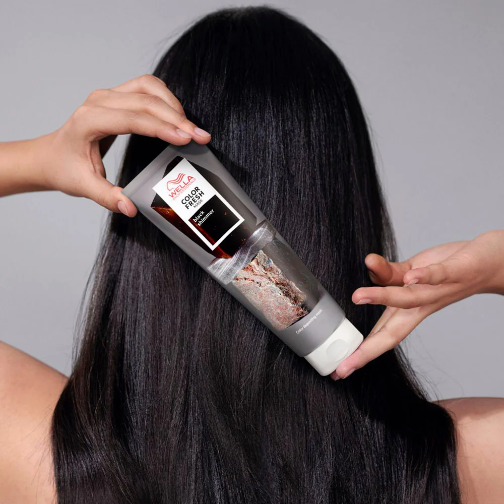 Wella Color Fresh Mask Cool Espresso 150ml - maschera colorata - Image 4