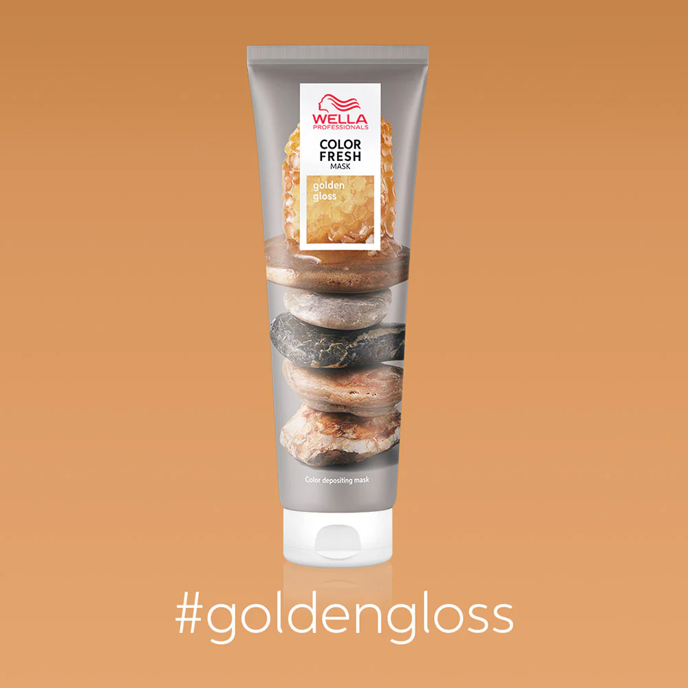Wella Color Fresh Mask Golden 150ml - maschera colorata - Image 3