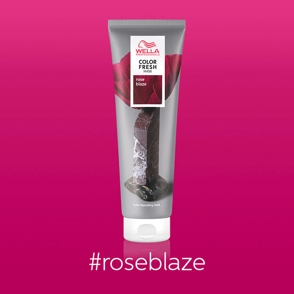 Wella Color Fresh Mask Rose 150ml - maschera colorata - Image 3