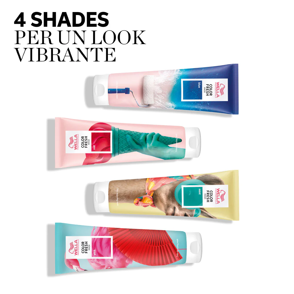 Wella Color Fresh Mask Vibrant Pink 150ml - maschera colorata - Image 8