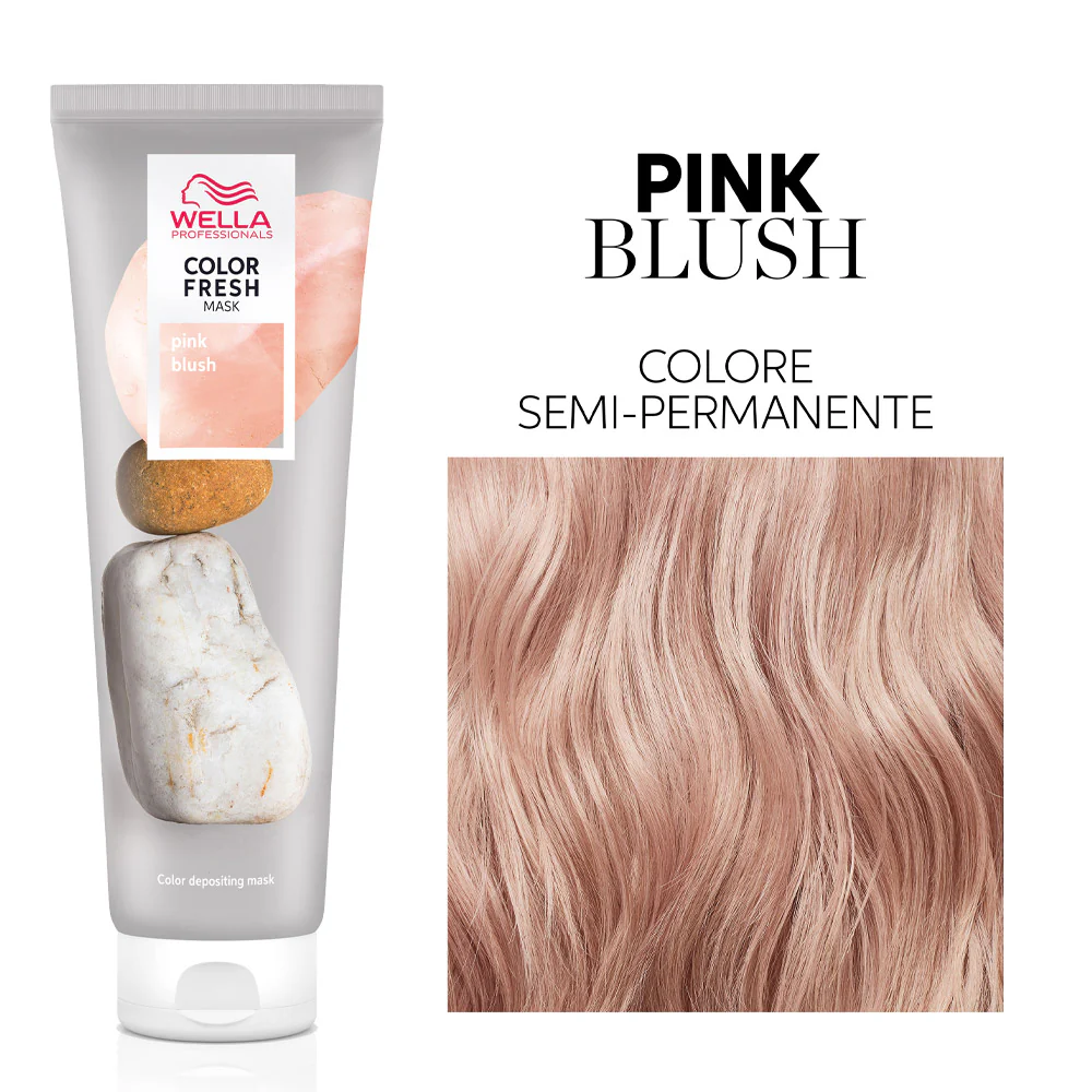 Wella Color Fresh Mask Pink Blush 150ml - maschera colorata - Image 3