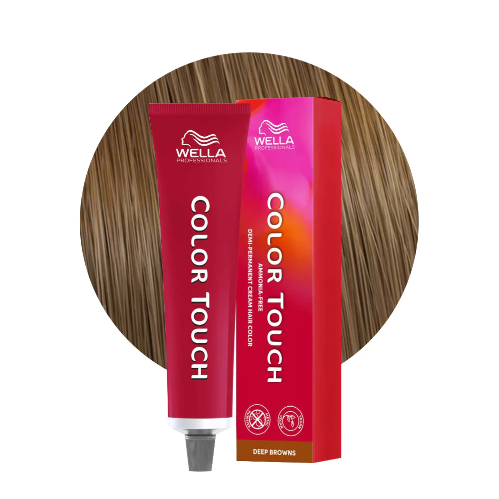 Wella Color Touch Deep Browns 7/7 Biondo Medio Sabbia 60ml - colore semipermanente senza ammoniaca