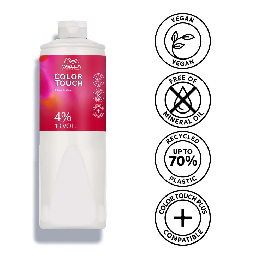Wella Color Touch Emulsion 13Vol 4% 1000ml - lozione ossidante - Image 3