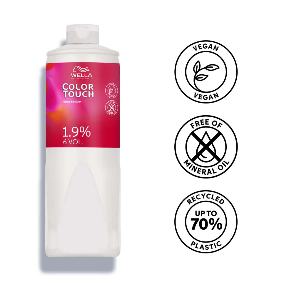 Wella Color Touch Emulsion 6Vol 1.9% 1000ml - lozione ossidante - Image 3
