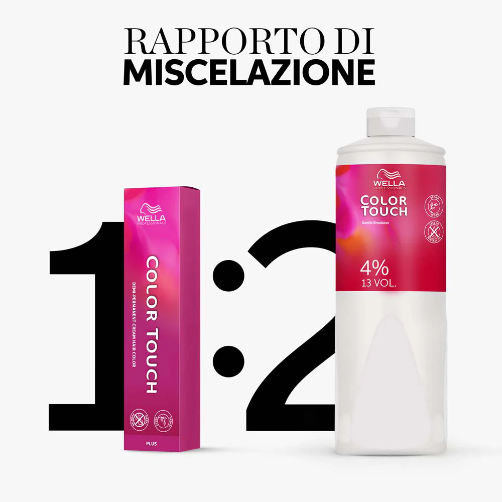 Wella Color Touch Plus 66/04 Biondo Scuro Intenso Naturale 60ml - colore demi-permanente - Image 6