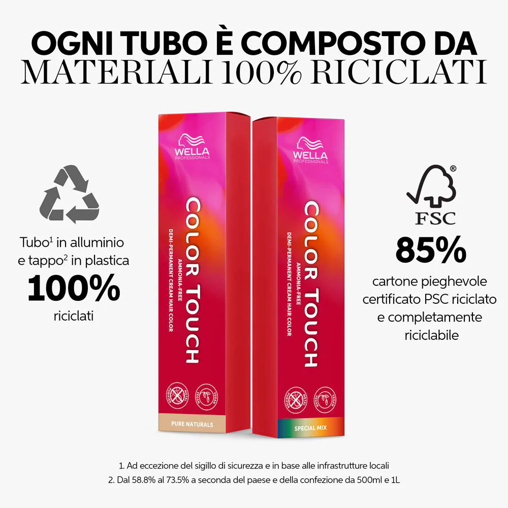 Wella Color Touch Pure Naturals 6/0 Biondo Scuro 60ml - colore semipermanente senza ammoniaca - Image 7