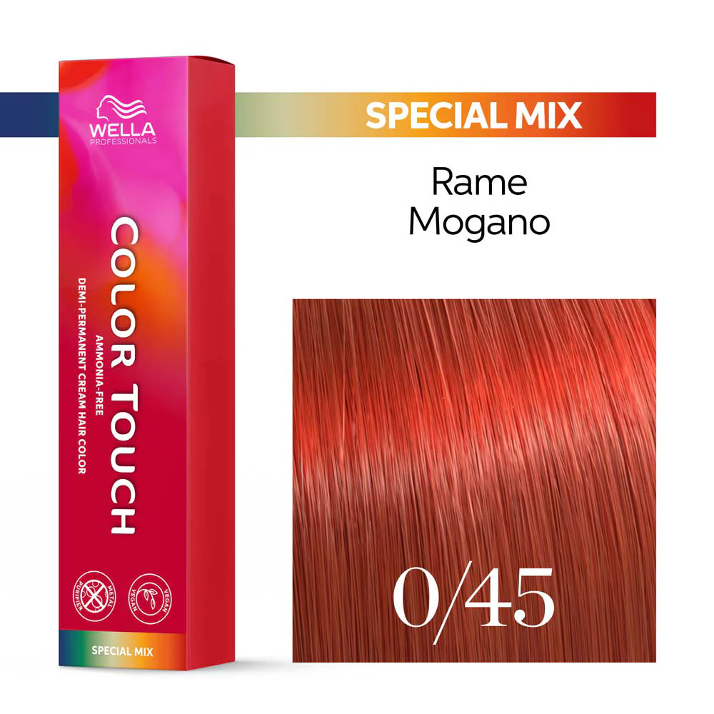 Wella Color Touch Special Mix 0/45 Rame Mogano 60ml - colore semipermanente senza ammoniaca - Image 4