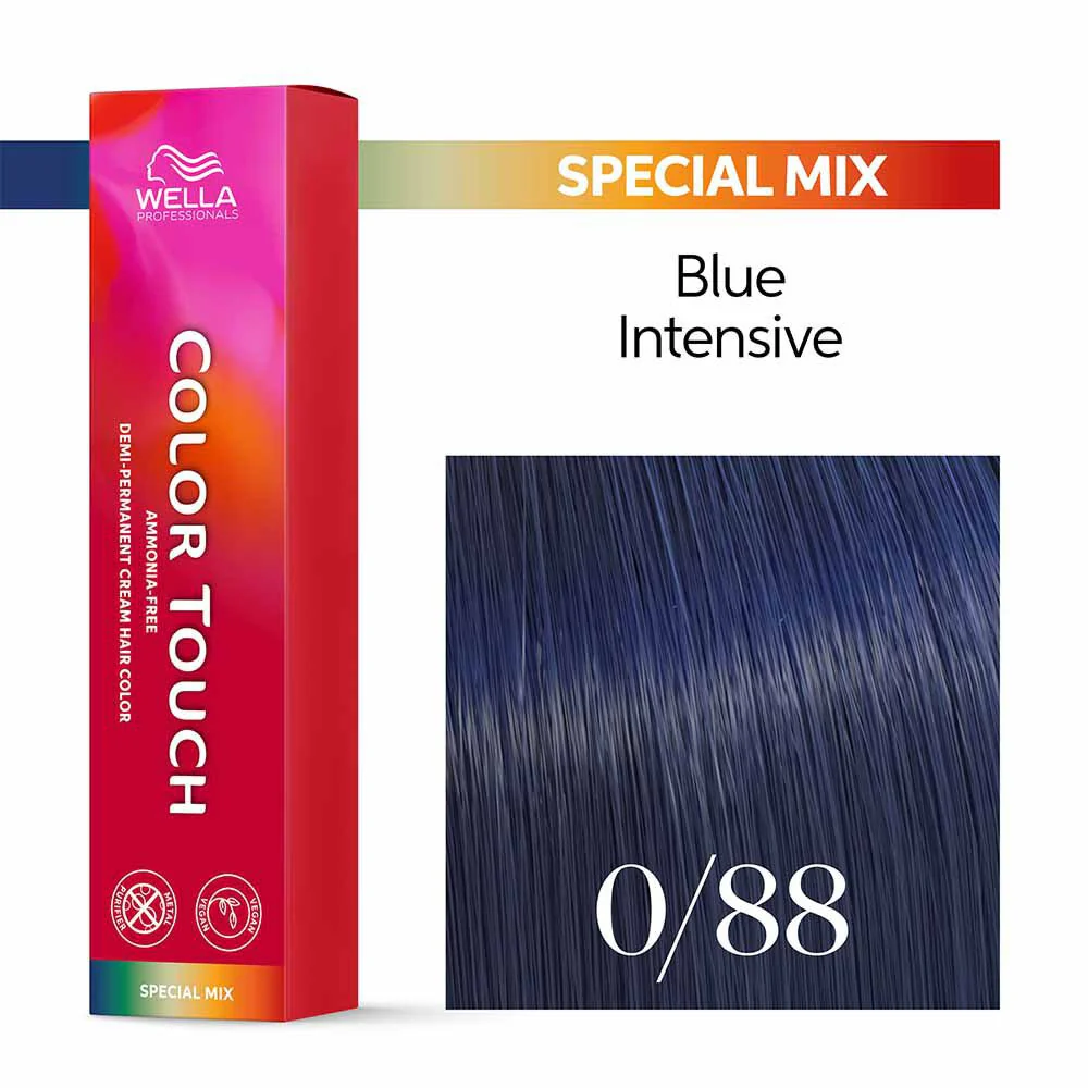 Wella Color Touch Special Mix 0/88 Blu Intenso 60ml - colore semi permanente senza ammoniaca - Image 2