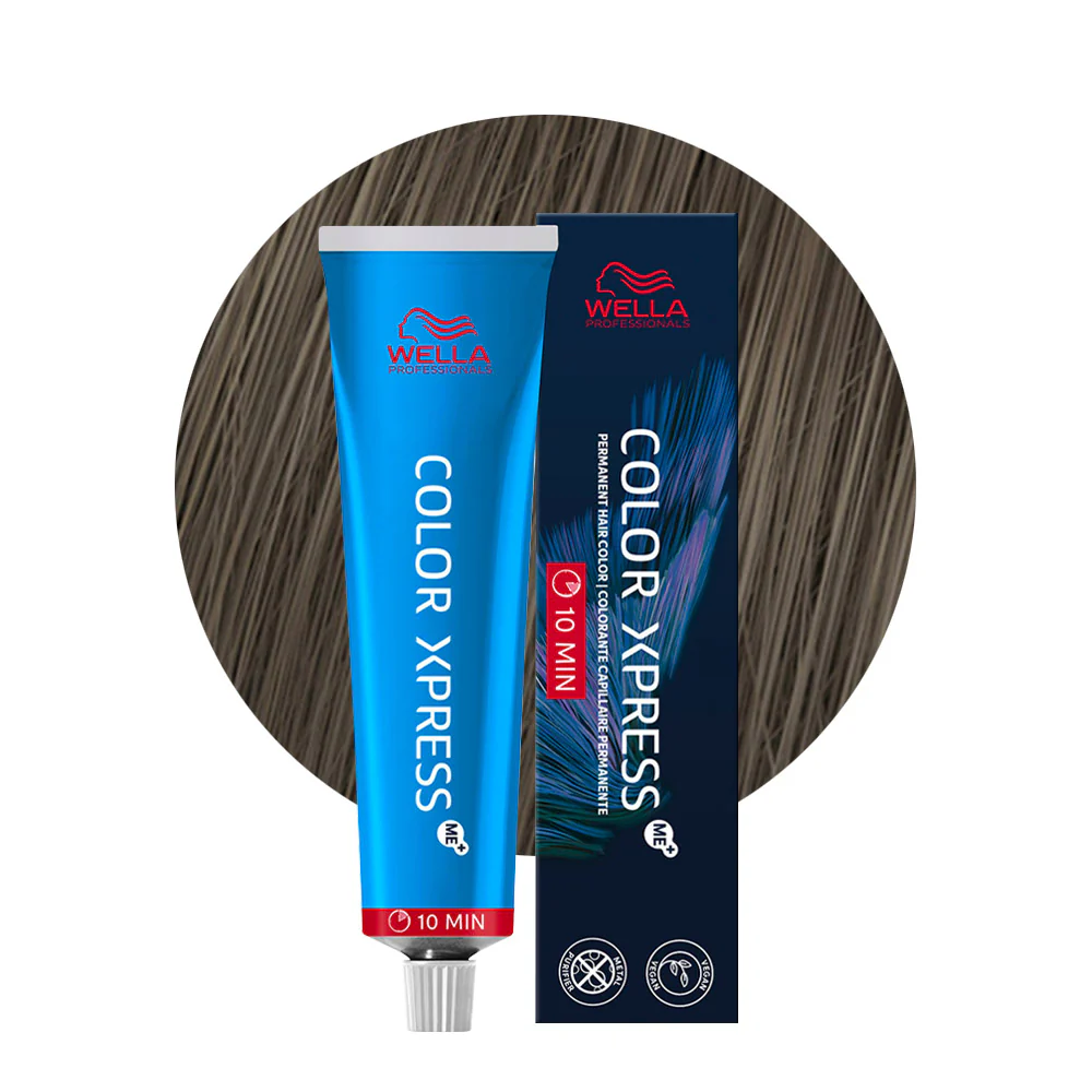 Wella Color Xpress 5/1 Castano Chiaro Cenere 60ml - colore permanente rapido
