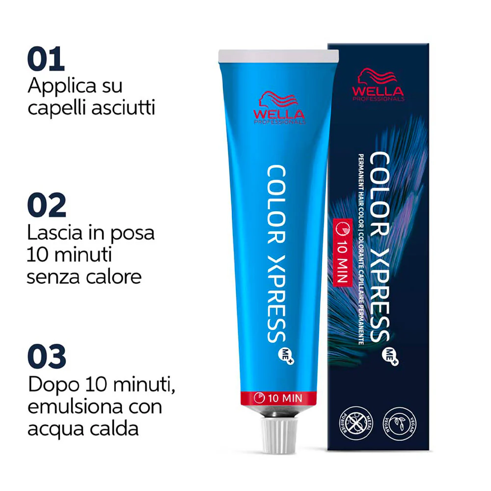 Wella Color Xpress 6/07 Biondo Scuro Naturale Sabbia 60ml - colore permanente rapido - Image 11