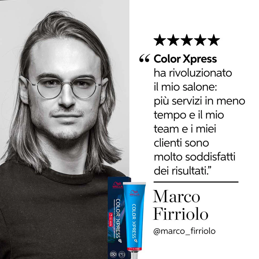 Wella Color Xpress 9/06 Biondo Chiarissimo Naturale Violetto 60ml - colore permanente rapido - Image 6