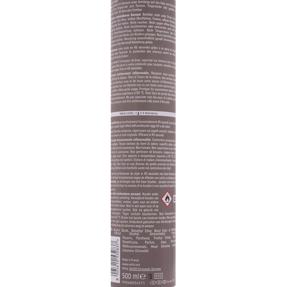 Wella EIMI Dynamic Fix Hairspray 500ml - spray modellante - Image 2