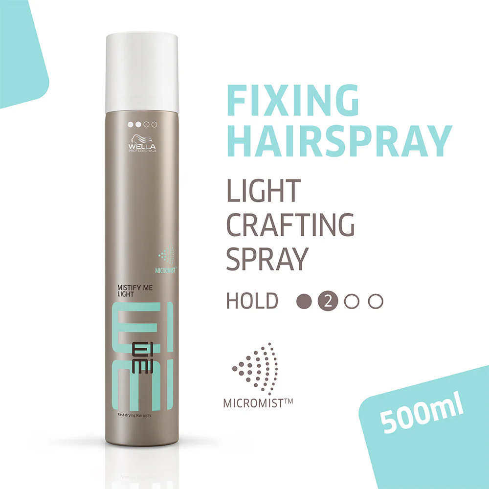 Wella EIMI Mistify Me Light 500ml - spray modellante leggero - Image 2