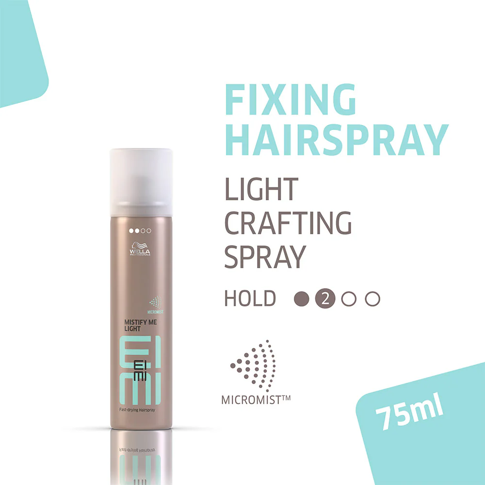 Wella EIMI Mistify Me Light 75ml - spray modellante - Image 2