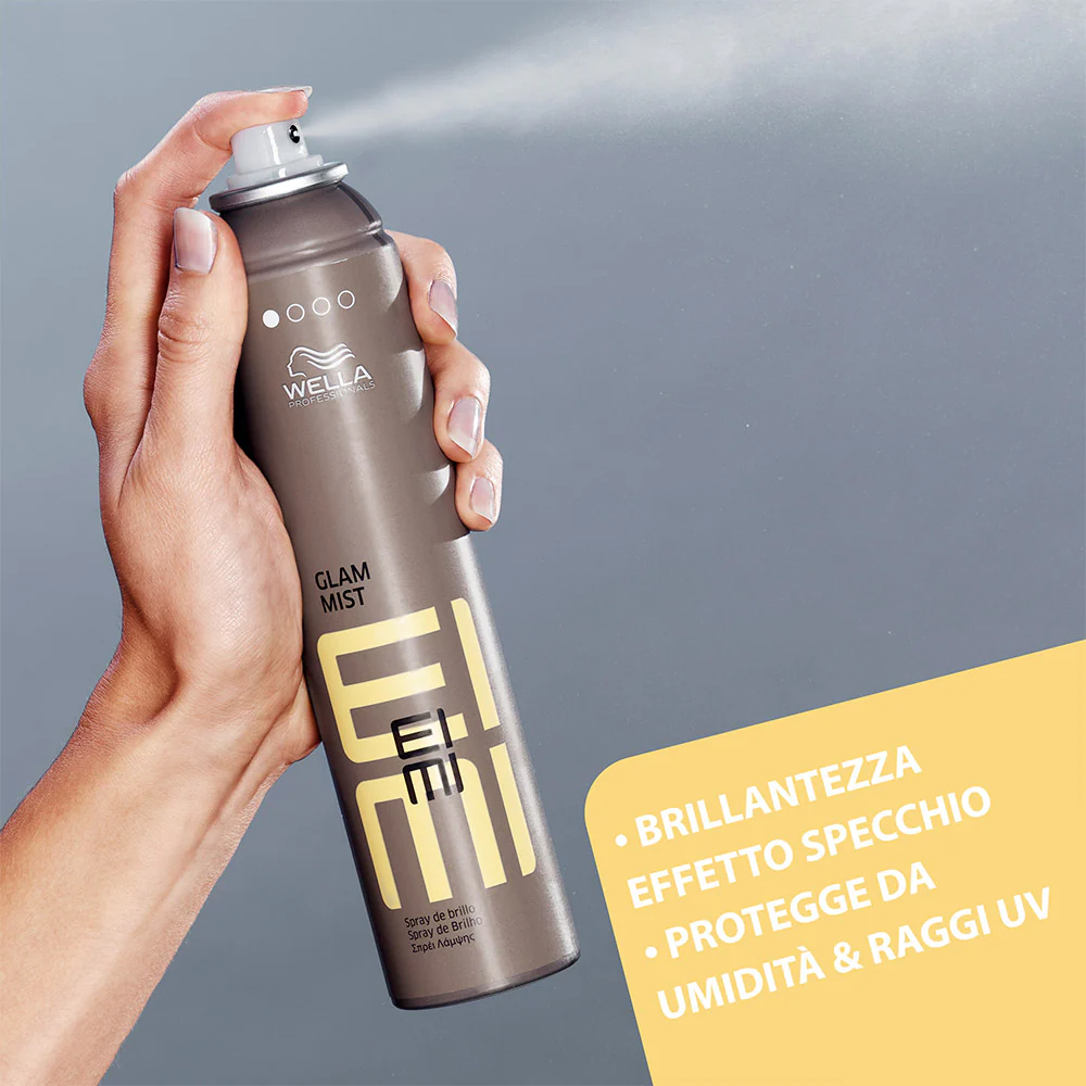 Wella EIMI Shine Glam Mist 200ml - spray lucidante - Image 3