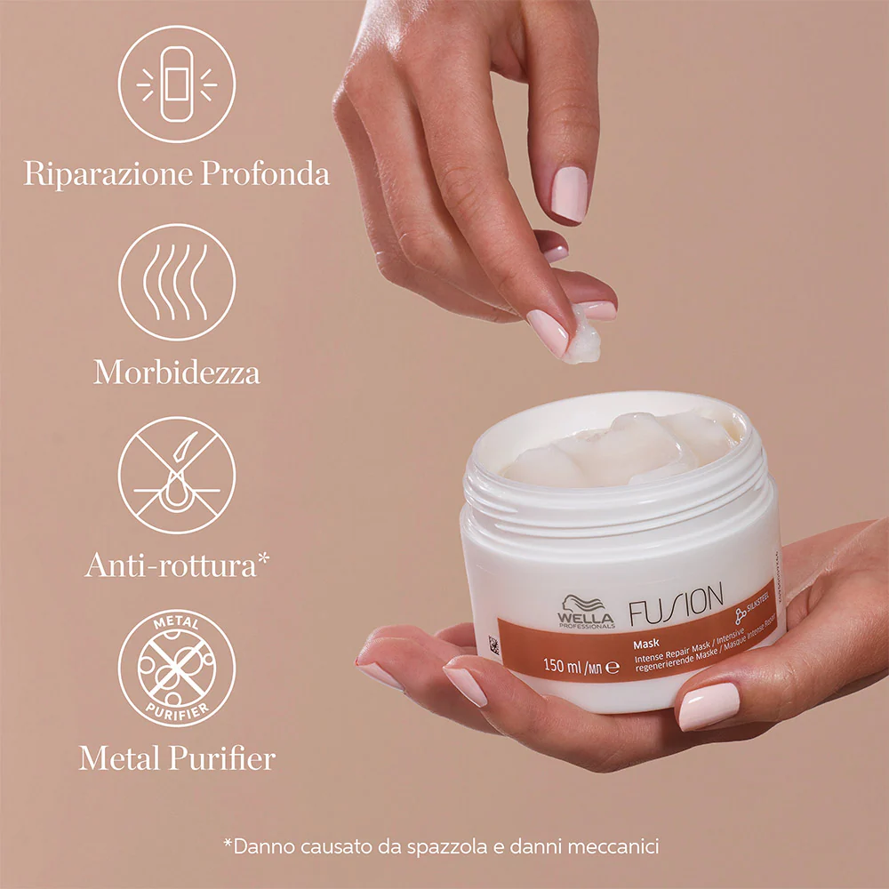 Wella Fusion Intense Repair Mask 150ml - maschera riparatrice - Image 5