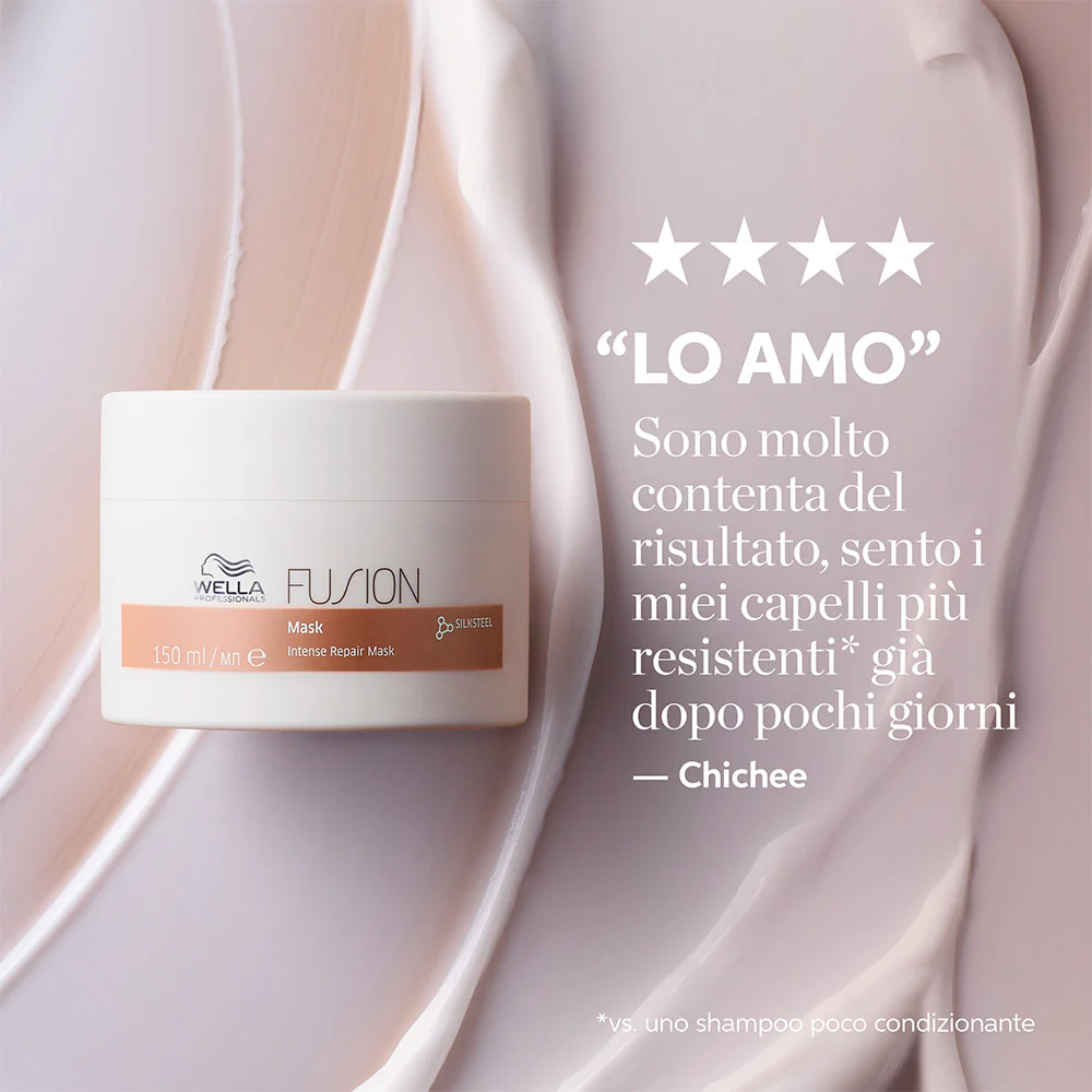 Wella Fusion Intense Repair Mask 150ml - maschera riparatrice - Image 7