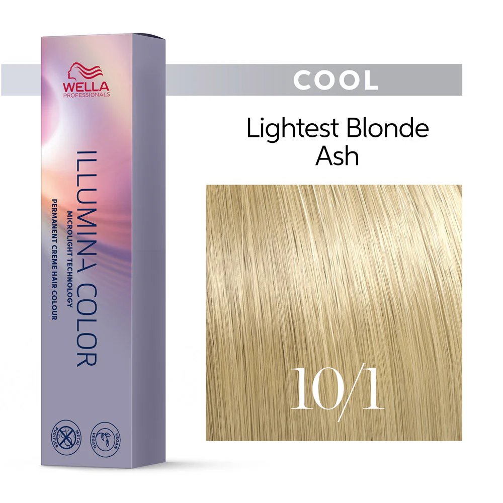 Wella Illumina Color 10/1 Biondo Platino Cenere 60ml - colorazione permanente - Image 2