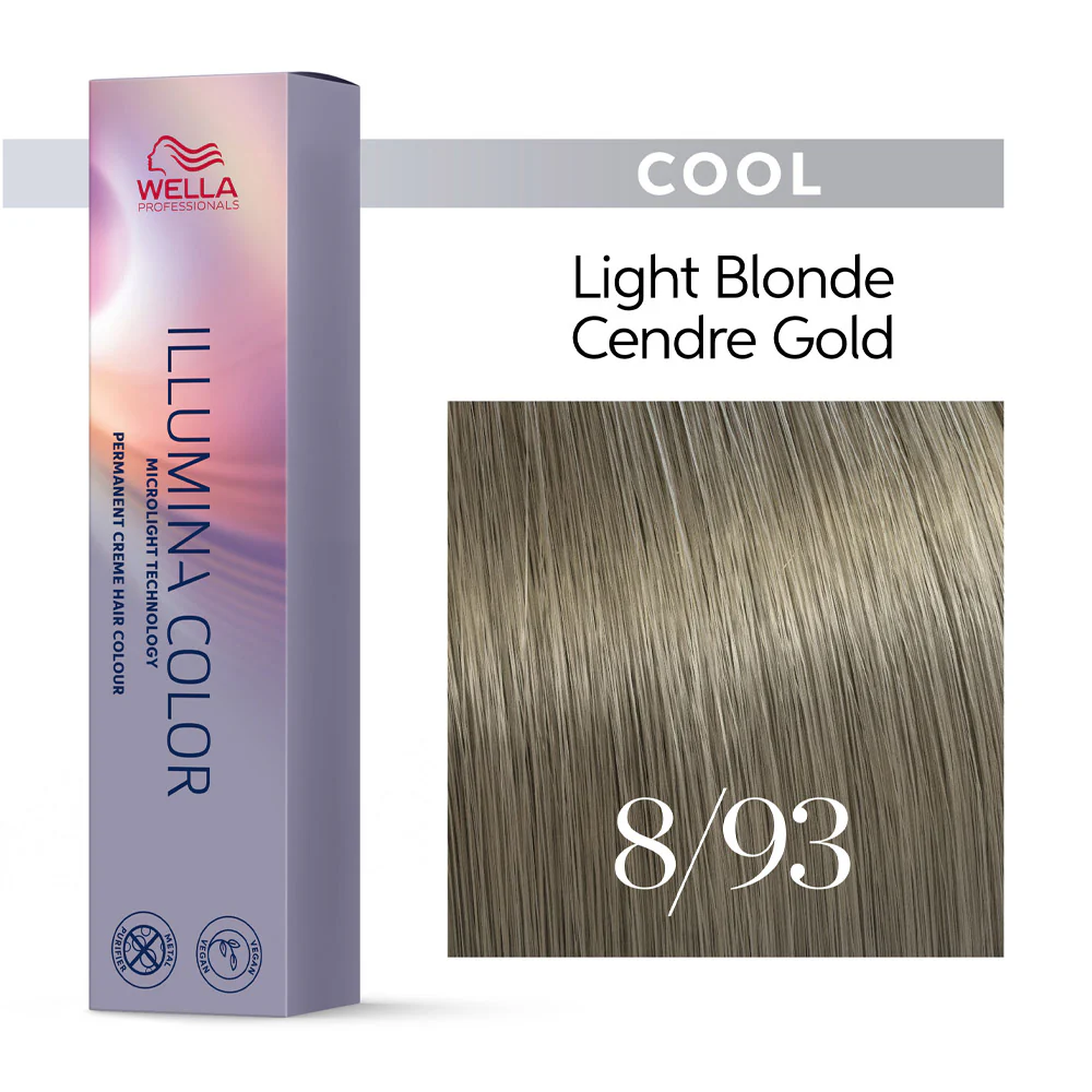 Wella Illumina Color 8/93 Biondo Chiaro Cenere Dorato 60ml - colorazione permanente - Image 2