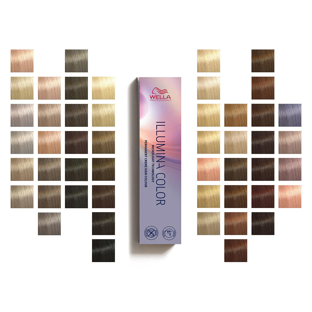 Wella Illumina Color 9/59 Biondo Chiarissimo Mogano Cendré 60ml - colorazione permanente - Image 4