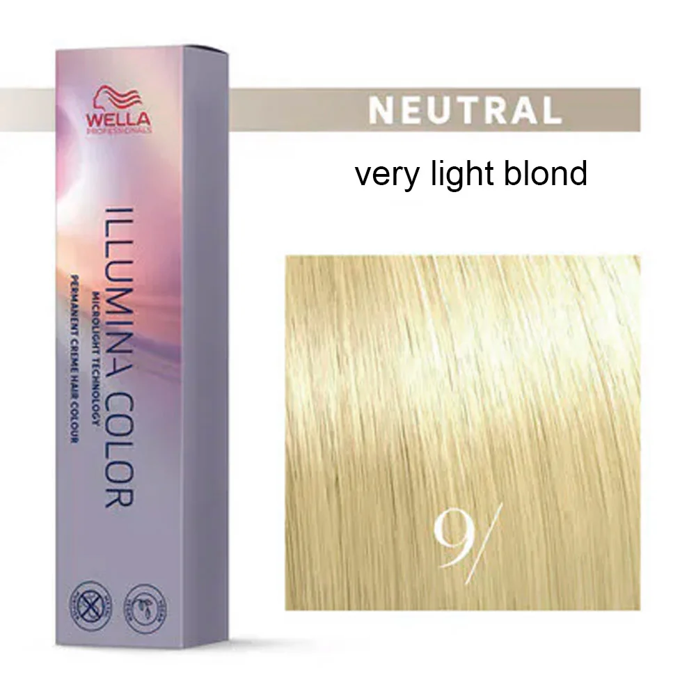 Wella Illumina Color 9/ Biondo Chiarissimo 60ml  - colorazione permanente - Image 2