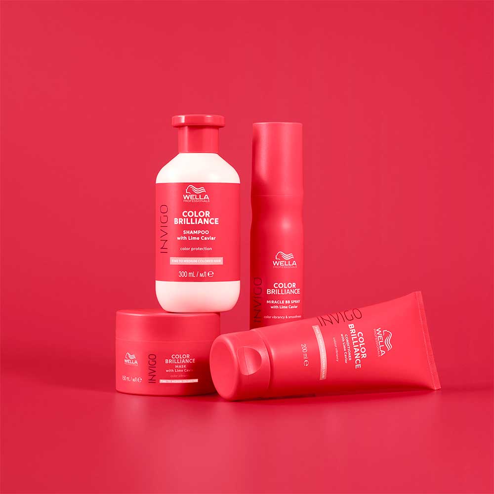 Wella Invigo Color Brilliance Coarse Vibrant Color Conditioner 1000ml - conditioner per capelli grossi - Image 2