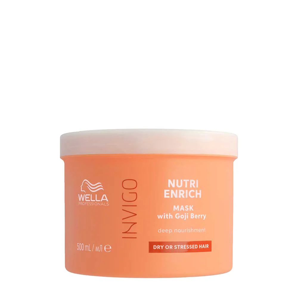 Wella Invigo Nutri Enrich Deep Nourishing Mask 500ml - maschera capelli secchi e stressati