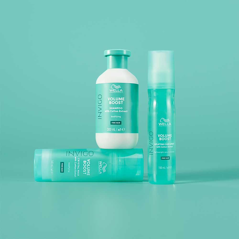 Wella Invigo Volume Boost Shampoo 300ml - shampoo capelli sottili - Image 3