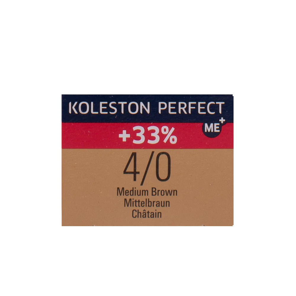Wella Koleston Perfect ME+ Pure Naturals 4/0 Castano Medio 80ml - colorazione permanente - Image 5