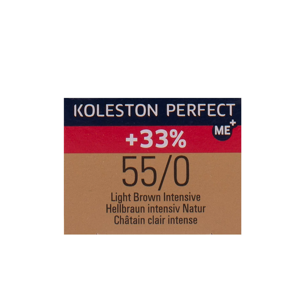 Wella Koleston Perfect Me+ Pure Naturals 55/0 Castano Chiaro Intenso 80ml - colorazione permanente - Image 5