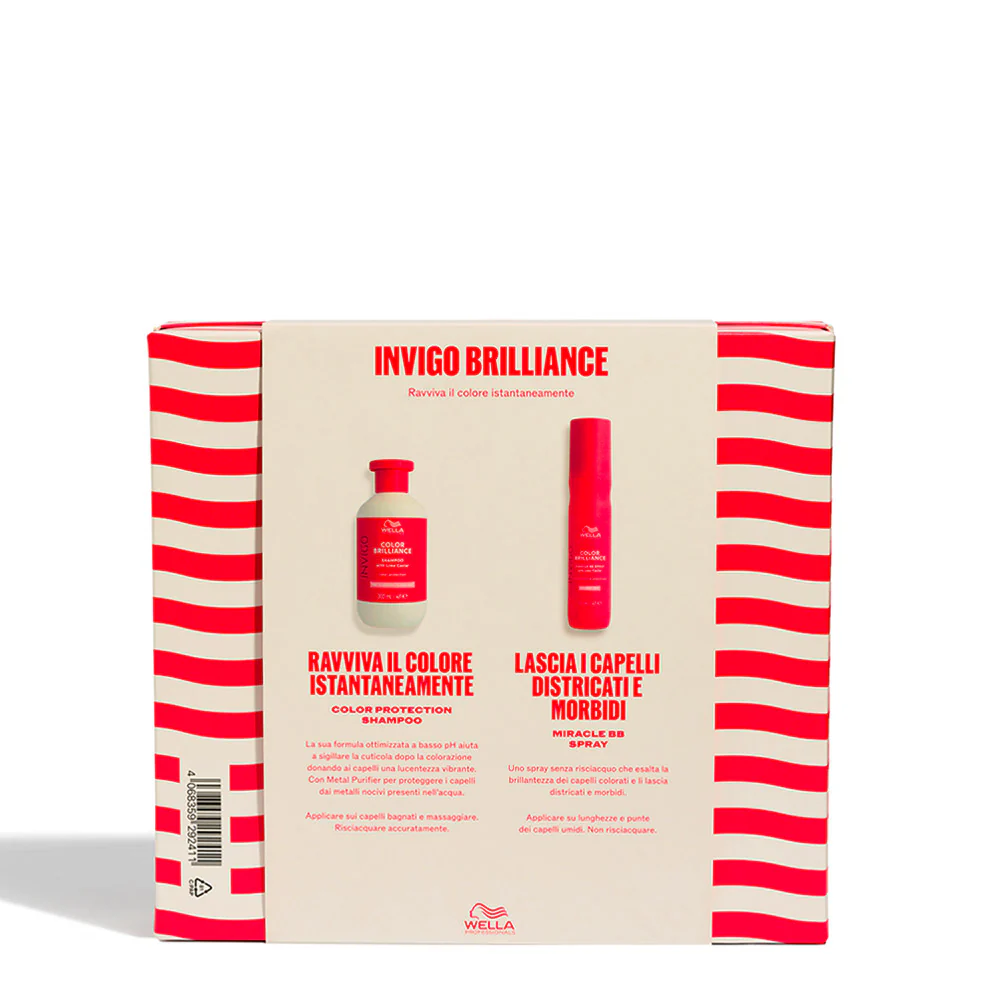 Wella Professionals Invigo Color Brilliance Cofanetto Spring - Shampoo e Miracle BB Spray - 300ml + 150ml - Image 8