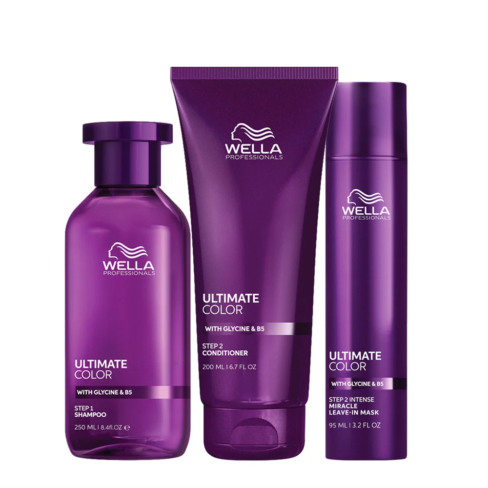 Wella Professionals Ultimate Color Shampoo 250ml Conditioner 200ml Mask 95ml