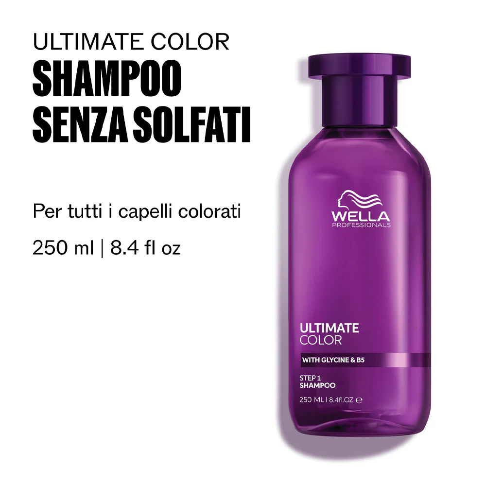 Wella Professionals Ultimate Color Shampoo 250ml - shampoo capelli colorati - Image 2