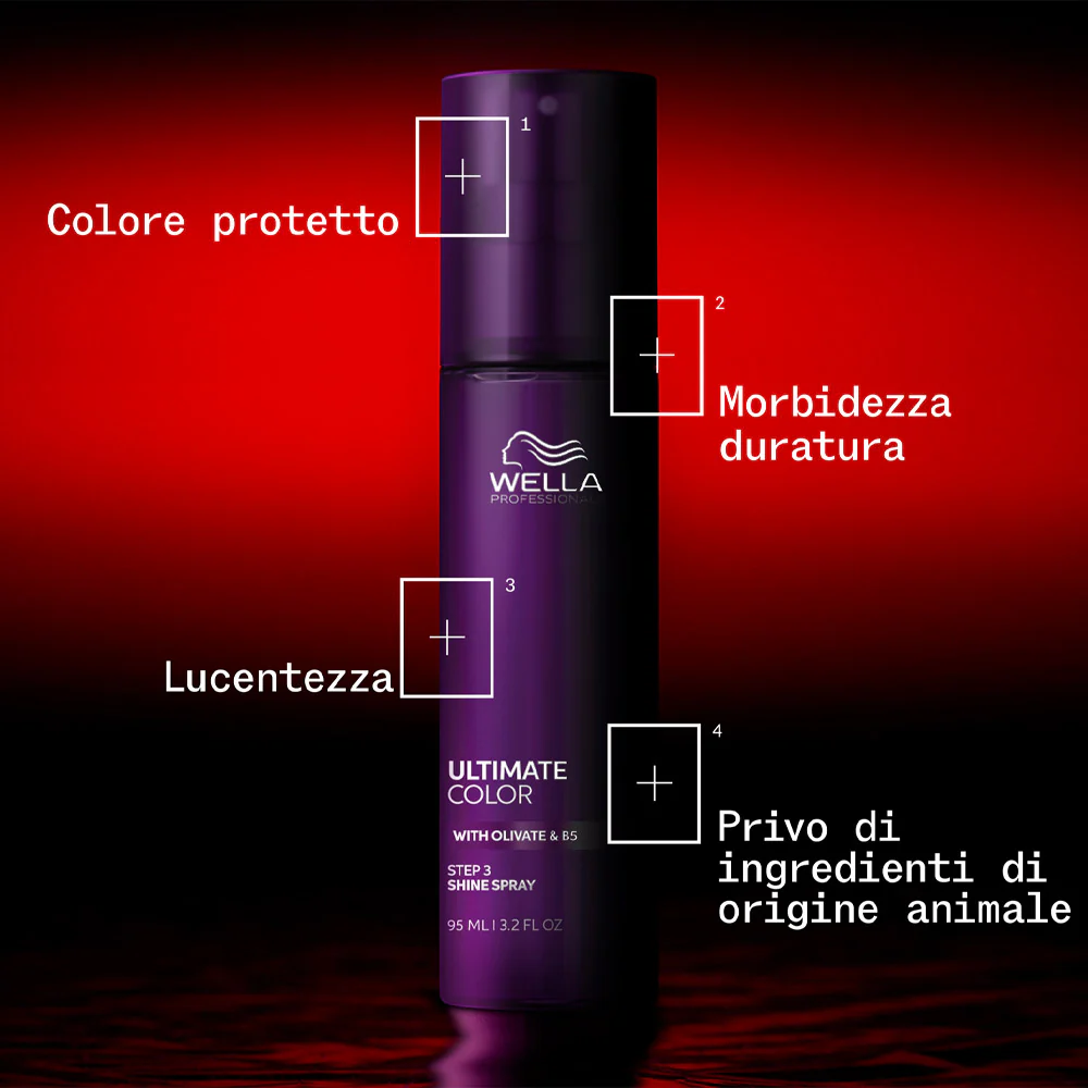 Wella Professionals Ultimate Color Shine Spray 95ml - spray lucidante - Image 8