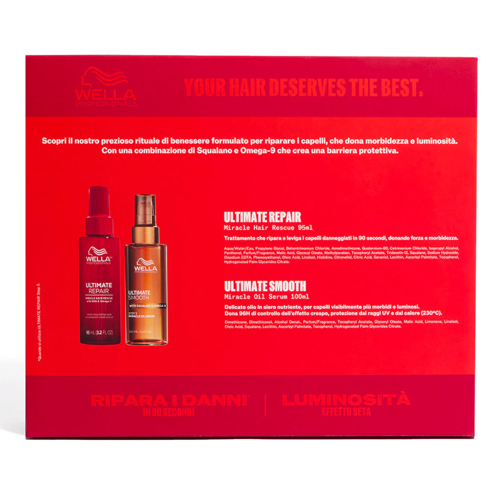 Wella Professionals Ultimate Miracle Hair Rescue e Miracle Oil Serum  Coffret 95ml+ 100ml - cofanetto regalo - Image 5