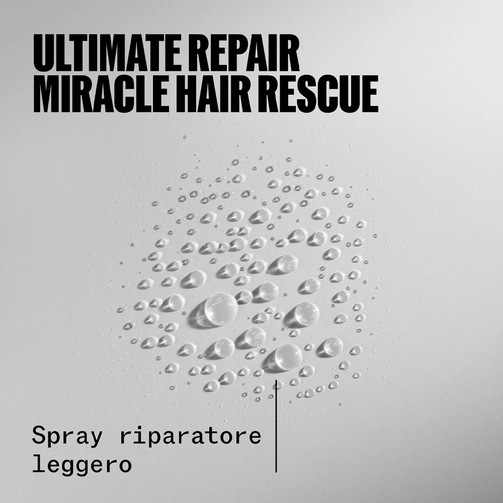Wella Professionals Ultimate Repair Cofanetto Spring - Shampoo e  Miracle Hair Rascue  - 250ml + 30ml - Image 5