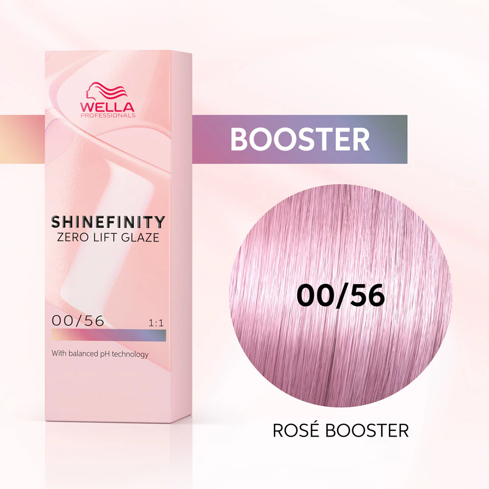 Wella Shinefinity 00/56 Rosa 60ml - colore demi-permanente - Image 2