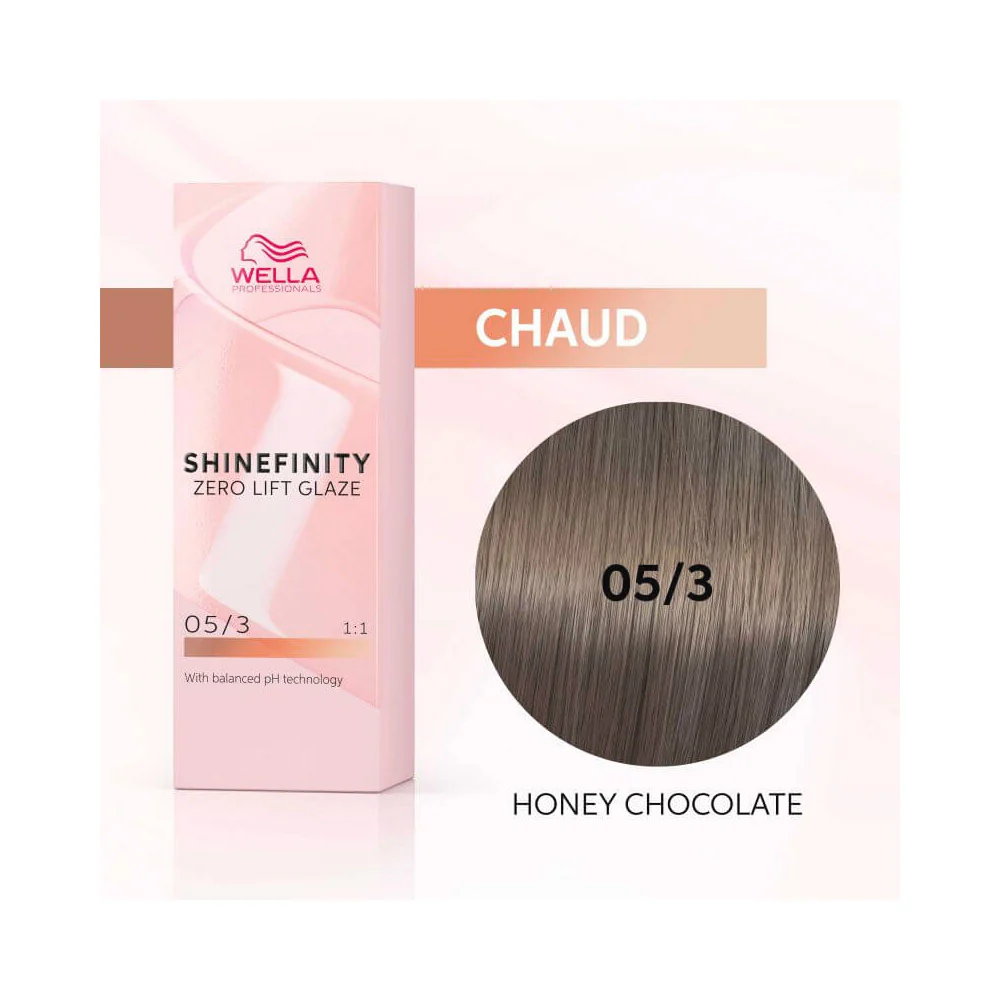 Wella Shinefinity 05/3 Castano Chiaro Dorato 60ml - colore demi-permanente - Image 2