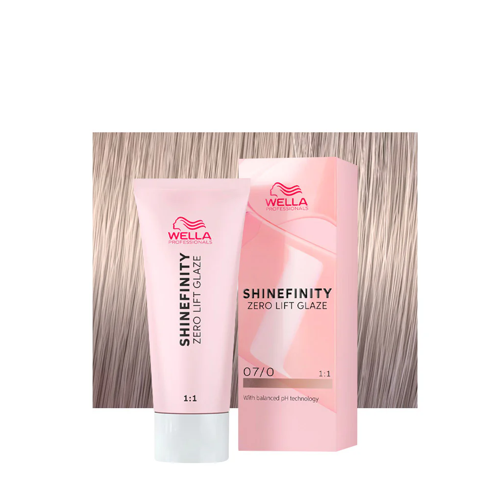 Wella Shinefinity 07/0 Biondo Medio Naturale 60ml - colore demi-permanente