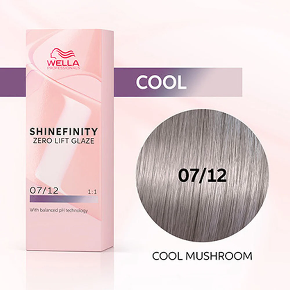 Wella Shinefinity 07/12 Biondo Medio Cenere Matte 60ml - colore demi-permanente - Image 2