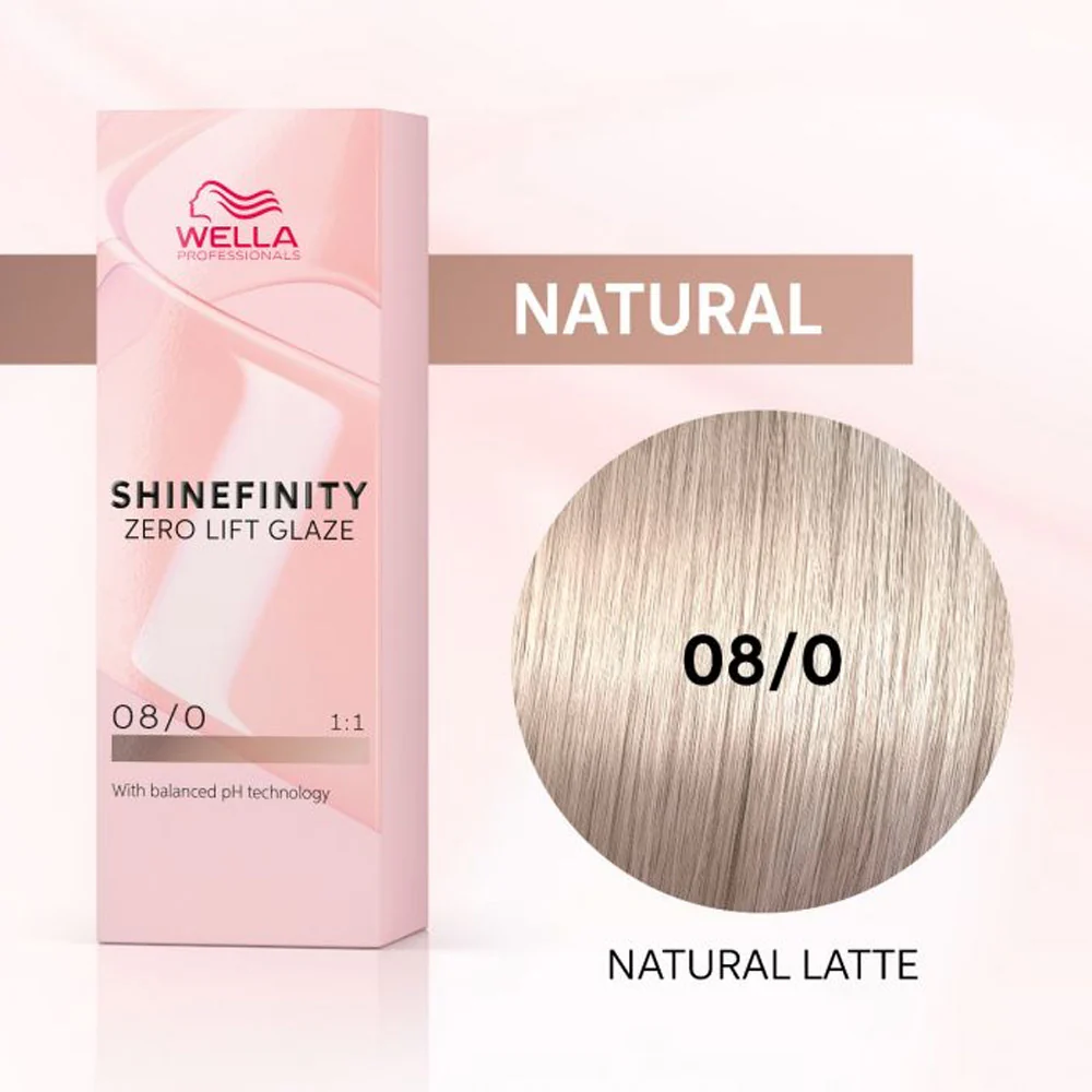 Wella Shinefinity 08/0 Biondo Chiaro Naturale 60ml - colore demi-permanente - Image 2