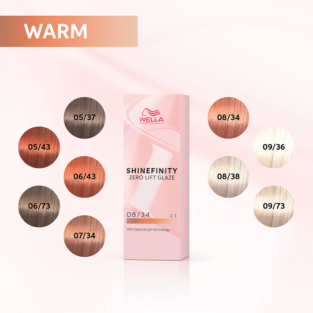 Wella Shinefinity Honey Latte 08/38 Biondo Chiaro Dorato Perla 60ml - colore demi-permanente - Image 3