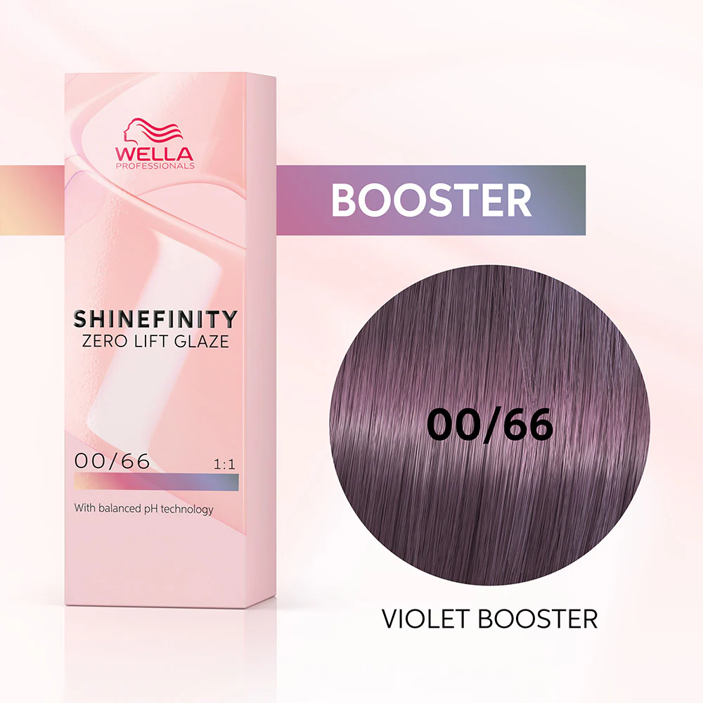 Wella Shinefinity Violet Booster 00/66 Violetto Violetto 60ml   - colore demi-permanente - Image 2