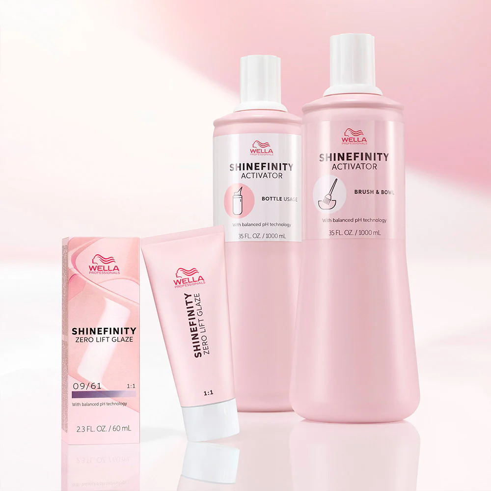 Wella Shinefinity Zero Lift Glaze Opal Flash 010/8 60ml - colorazione demi permanente - Image 4